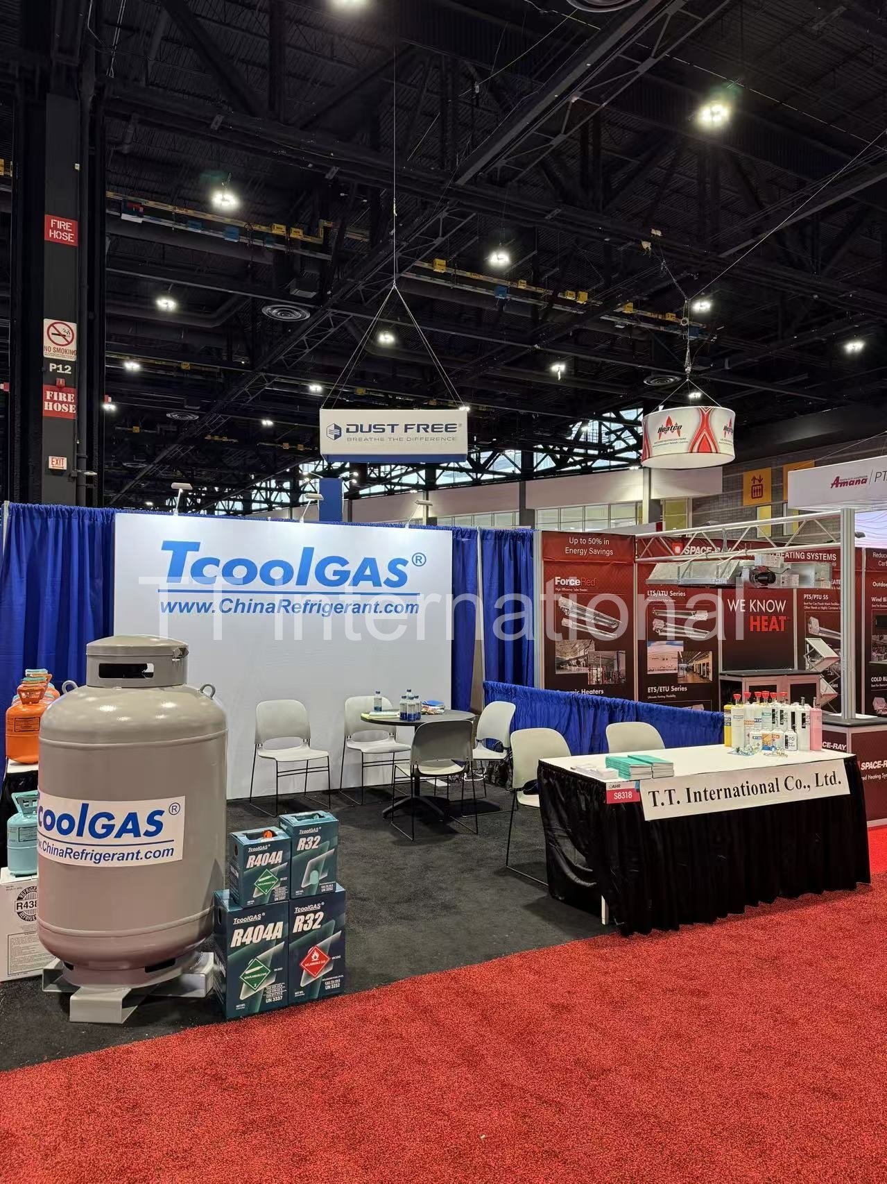 TCoolGas factory and production environment