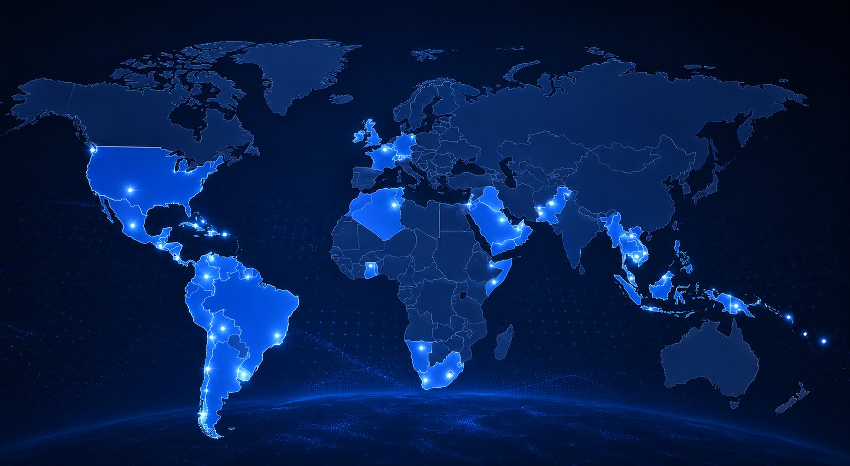 Global presence map